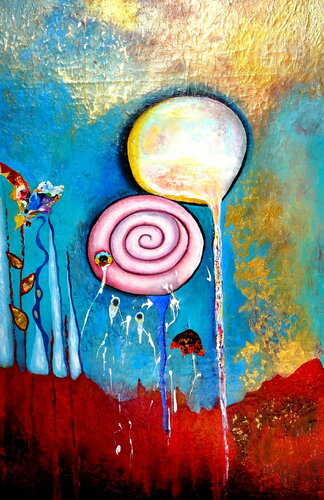 Heilung von Blanka Mandel, Malerei kaufen auf Singulart