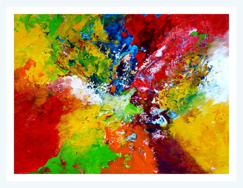 Abstrakt Nr. 24 van Blanka Mandel, Schilderij te koop op Singulart