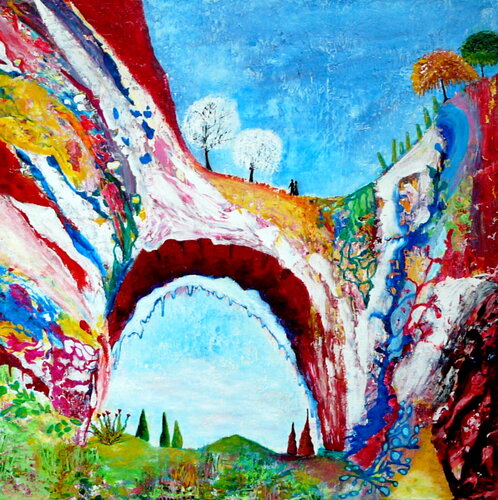 Ende der Eiszeit van Blanka Mandel, Schilderij te koop op Singulart