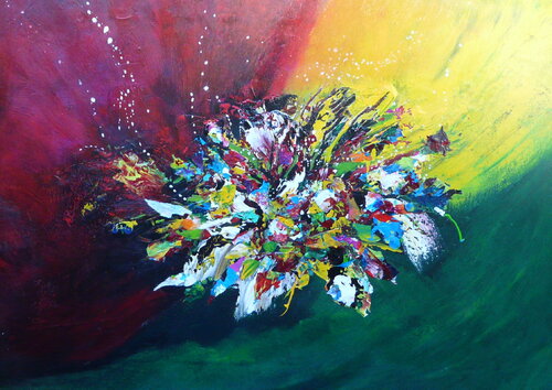 Sonne und Seele by Blanka Mandel, Painting for Sale on Singulart