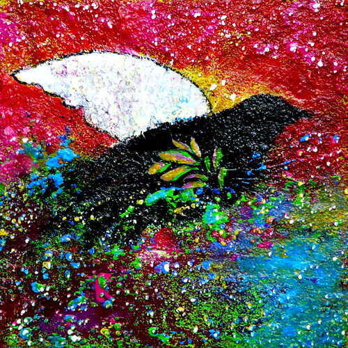 Das Ende einer Reise van Blanka Mandel, Schilderij te koop op Singulart