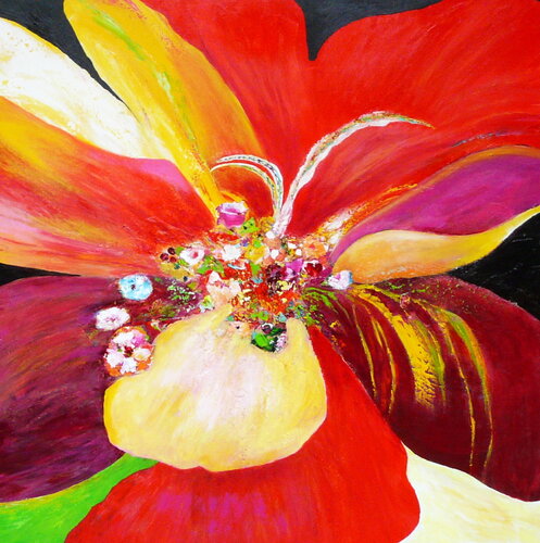 Blooming von Blanka Mandel, Malerei kaufen auf Singulart