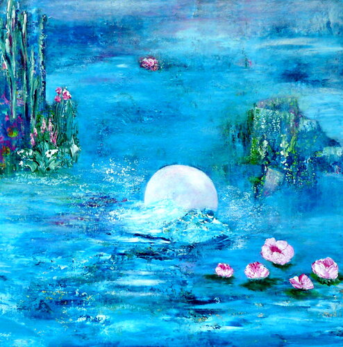 Die verlorene Perle by Blanka Mandel, Painting for Sale on Singulart