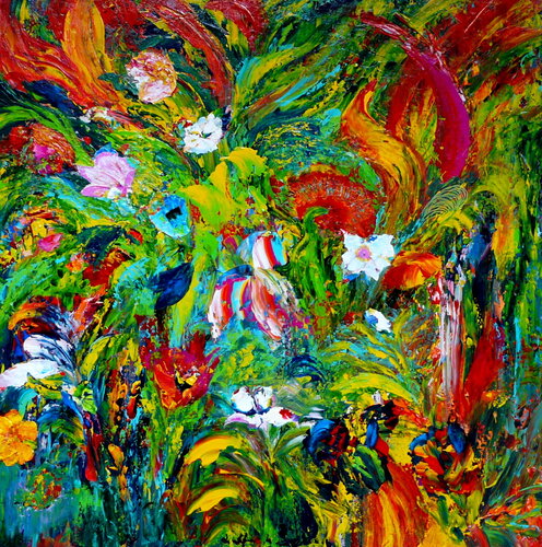 Sinfonie der Sinne di Blanka Mandel, Pittura in vendita su Singulart
