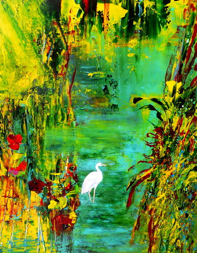 Aussicht by Blanka Mandel, Painting for Sale on Singulart