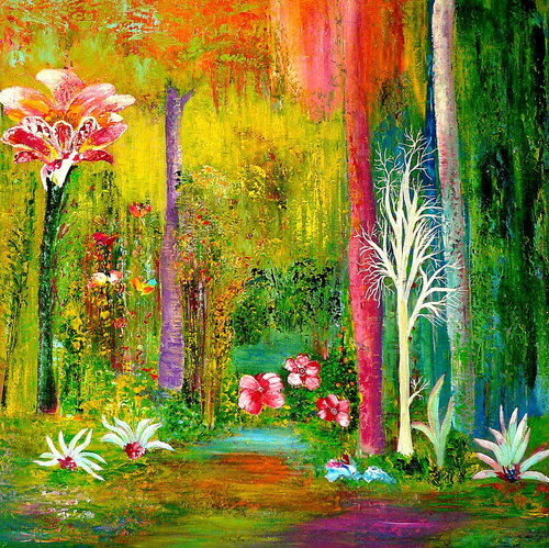 Mystical Place (11) by Blanka Mandel, Painting for Sale on Singulart