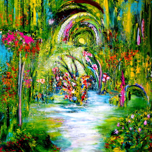 Alles ist jetzt di Blanka Mandel, Pittura in vendita su Singulart