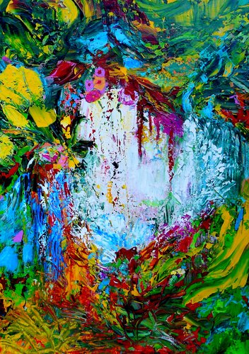 Looking forward von Blanka Mandel, Malerei kaufen auf Singulart