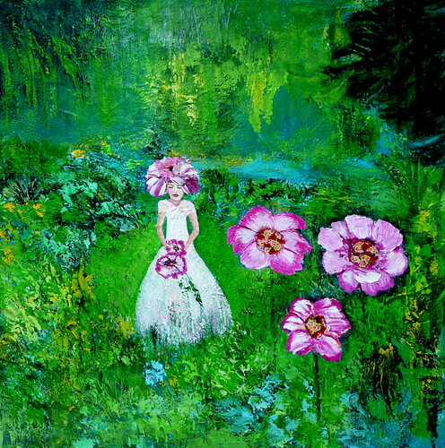 Blooming von Blanka Mandel, Malerei kaufen auf Singulart