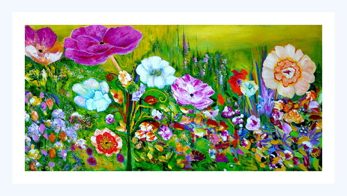 Die Wiederentdeckung des Paradieses (3) von Blanka Mandel, Malerei kaufen auf Singulart