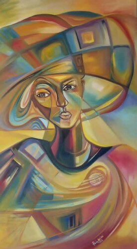 QUEEN van PAUL AKIIKI, Schilderij te koop op Singulart
