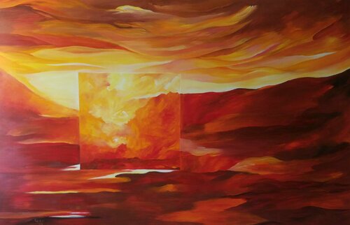 THE ARTIST WITHIN van PAUL AKIIKI, Schilderij te koop op Singulart