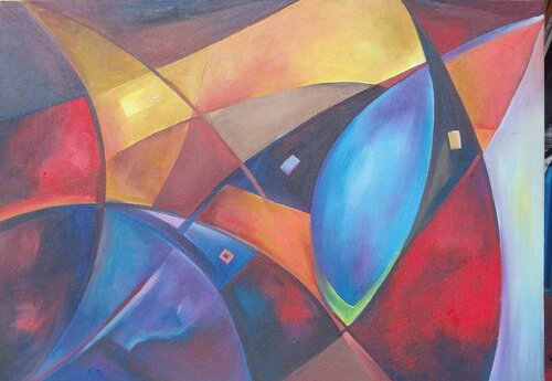 Humming Birds van PAUL AKIIKI, Schilderij te koop op Singulart