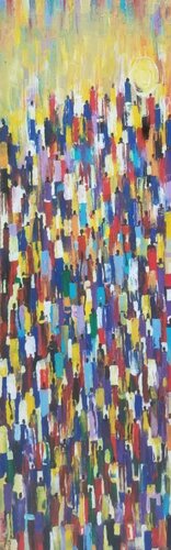 The Rush Hour van PAUL AKIIKI, Schilderij te koop op Singulart