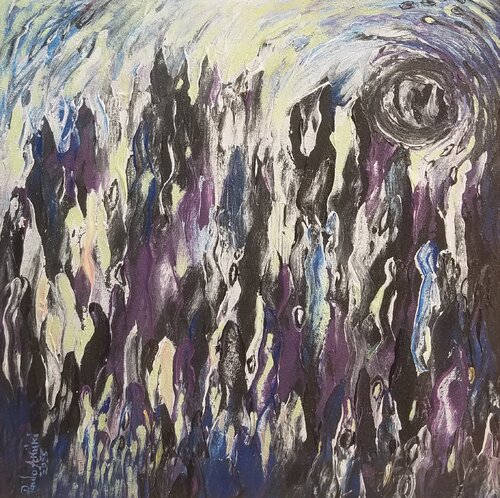 The Eye Of The Storm van PAUL AKIIKI, Schilderij te koop op Singulart