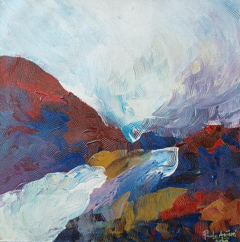 The Blue Mountains van PAUL AKIIKI, Schilderij te koop op Singulart