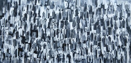 Market Day van PAUL AKIIKI, Schilderij te koop op Singulart