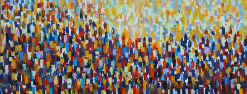 Downtown van PAUL AKIIKI, Schilderij te koop op Singulart