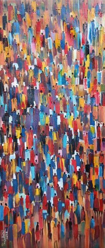 Street Jam 3 by PAUL AKIIKI, Painting for Sale on Singulart