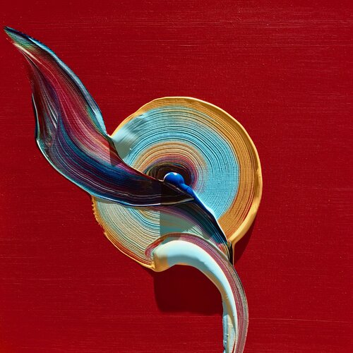 Tipler Cylinder van Yiannis Kaminis, Schilderij te koop op Singulart