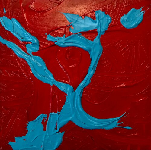 Flame 2 par Yiannis Kaminis, Peinture en vente sur Singulart