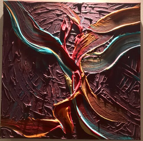 Perseus & Amdromeda van Yiannis Kaminis, Schilderij te koop op Singulart