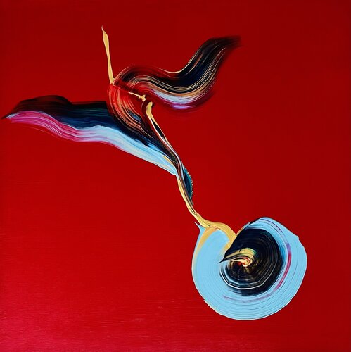 Angular Velocity by Yiannis Kaminis, Painting for Sale on Singulart