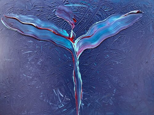 Eagle Call par Yiannis Kaminis, Peinture en vente sur Singulart