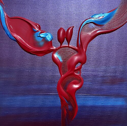 Lovers van Yiannis Kaminis, Schilderij te koop op Singulart