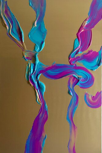 Sun Dancers von Yiannis Kaminis, Malerei kaufen auf Singulart