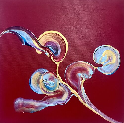 Life Circles di Yiannis Kaminis, Pittura in vendita su Singulart