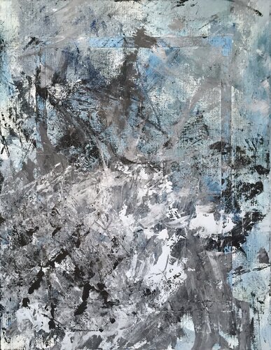 Hidden Line #1 van Krisztina Horvath, Schilderij te koop op Singulart