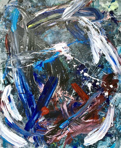 Mid Summer Night van Krisztina Horvath, Schilderij te koop op Singulart