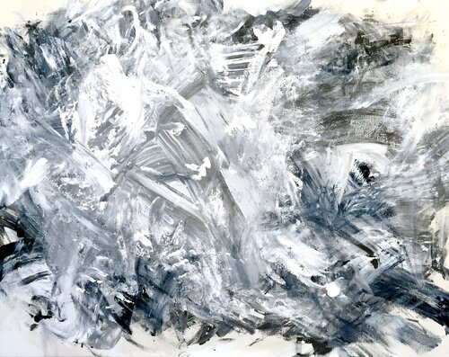 Connected To The Invisible #2 van Krisztina Horvath, Schilderij te koop op Singulart
