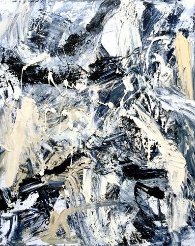 Bursting di Krisztina Horvath, Pittura in vendita su Singulart