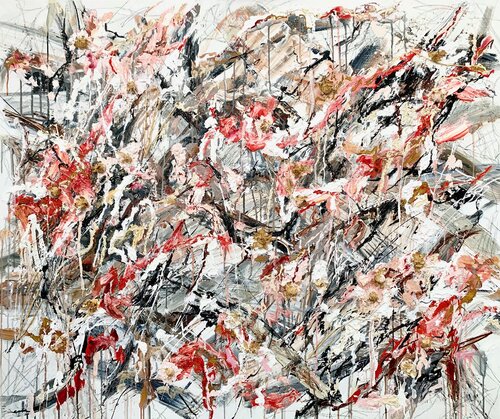 Les Fleurs Mortes von Krisztina Horvath, Malerei kaufen auf Singulart