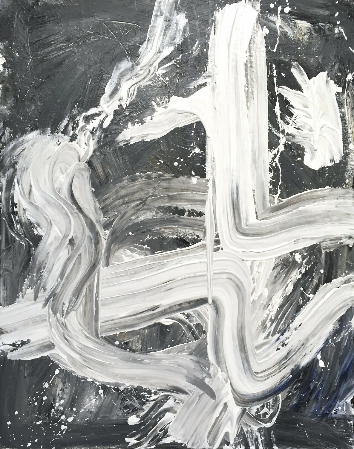 Movement In Grey #1 Krisztina Horvath