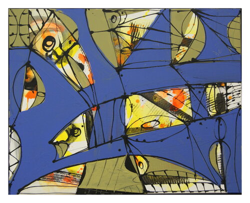 Fisch di Mathias Wunderlich, Pittura in vendita su Singulart