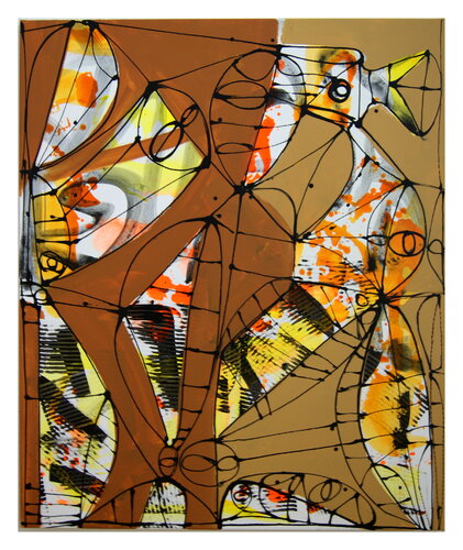 Ameisenjungfer di Mathias Wunderlich, Pittura in vendita su Singulart