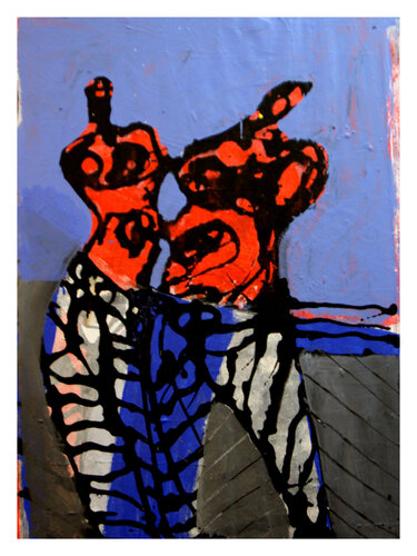 Meerfrauen di Mathias Wunderlich, Pittura in vendita su Singulart