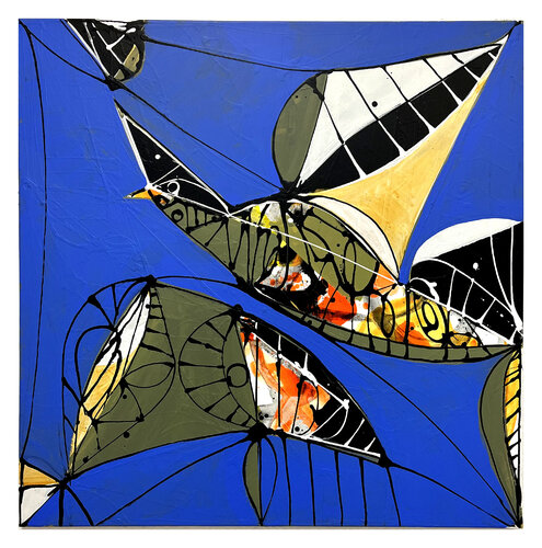 Sommertag/Insekt van Mathias Wunderlich, Schilderij te koop op Singulart