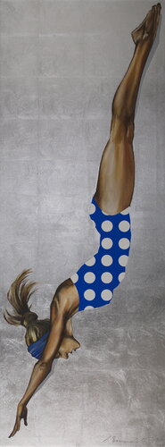 "High Dive" no. 41 di Arno Bruse, Pittura in vendita su Singulart