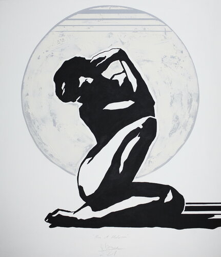 "Moi et Matisse" di Arno Bruse, Pittura in vendita su Singulart