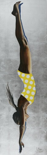 "High Dive IX" van Arno Bruse, Schilderij te koop op Singulart