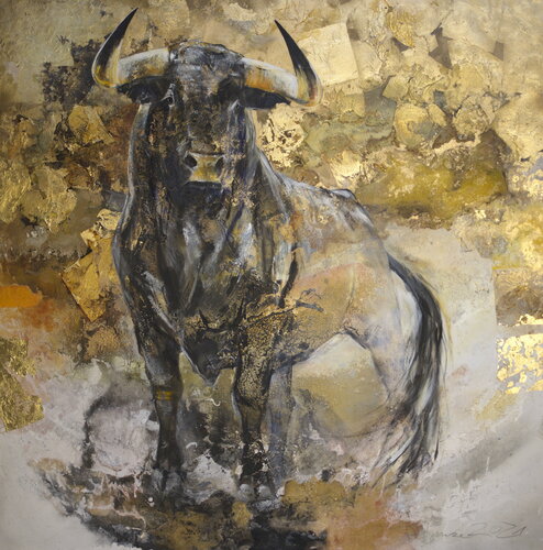 Toro di Arno Bruse, Pittura in vendita su Singulart