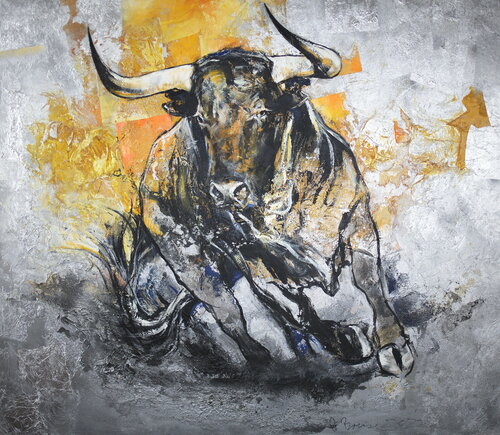 Toro di Arno Bruse, Pittura in vendita su Singulart