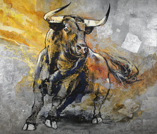 Toro di Arno Bruse, Pittura in vendita su Singulart
