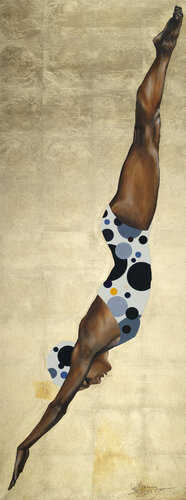 High Dive XXVIII van Arno Bruse, Schilderij te koop op Singulart