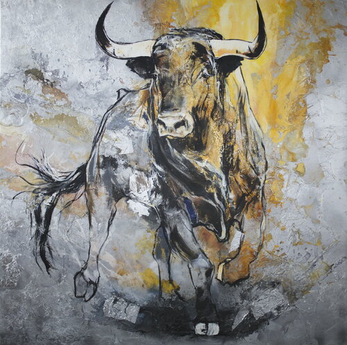 Toro di Arno Bruse, Pittura in vendita su Singulart