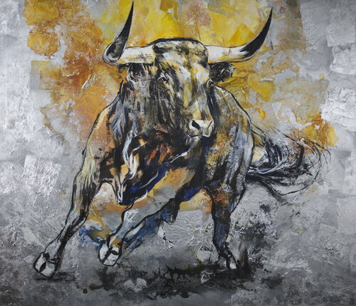 Toro di Arno Bruse, Pittura in vendita su Singulart